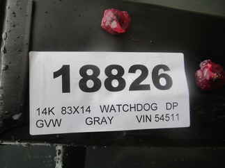 2024 Watchdog 83x14  Dump WDF714H