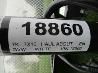 2024 Haul-About 7x16  Enclosed Cargo BCT716TA2