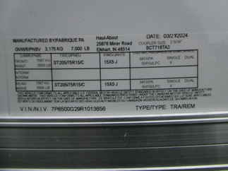 2024 Haul-About 7x16  Enclosed Cargo BCT716TA2