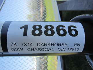 2024 Darkhorse 7x14  Enclosed Cargo DHW7X14TA35