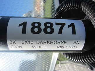 2024 Darkhorse 5x10  Enclosed Cargo DHW5X10SA30