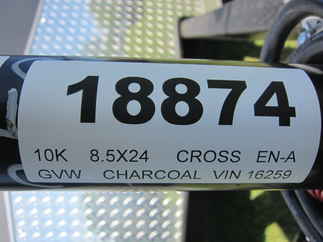 2025 Cross 8.5x24  Enclosed Car Hauler 824TA-ALPHA