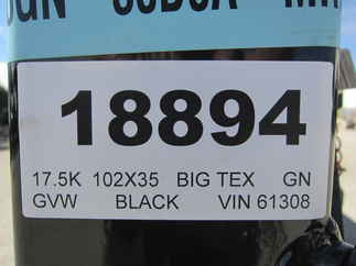 2025 Big Tex 102x35  Gooseneck 16GN-35D5A-MRBK