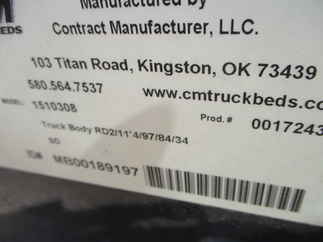 NEW CM 11.3 x 97 RD Truck Bed