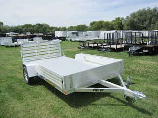 2025 Aluma 81x12  Aluminum Single Axle Utility 8112S-R-BT
