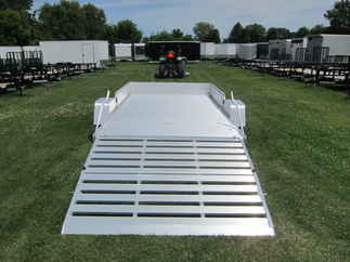 2025 Aluma 81x12  Aluminum Single Axle Utility 8112S-R-BT