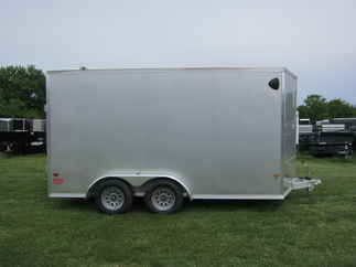 TRITON BASIC CARGO　STONE　M 2025 Triton 7.4x14' Enclosed Cargo EZEC7.4X14-IF :: Rondo Trailer