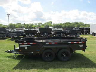 2025 PJ Trailer 72x12 D3 Dump D3J1252BSSK-RA01-TK01