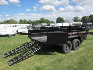 2025 PJ Trailer 72x12 D3 Dump D3J1252BSSK-RA01-TK01
