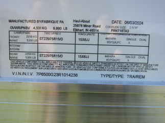2024 Haul-About 7x16  Enclosed Cargo PAN716TA3