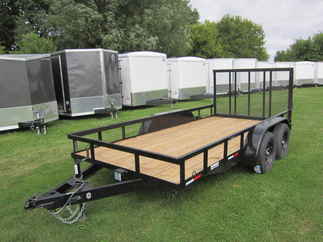 2024 L&O Mfg 76x14  Utility 6414U2B