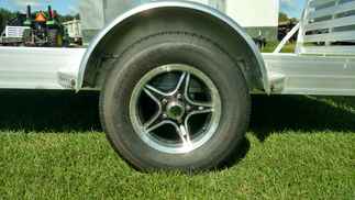 2025 Hillsboro 78x12  Aluminum Single Axle Utility AU78X12 AL