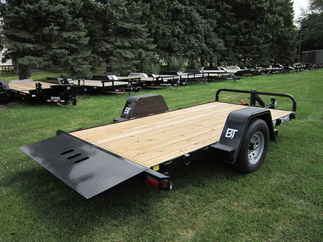 2025 Behnke Trailers 72x14  Equipment Tilt UT6X14NRT-7