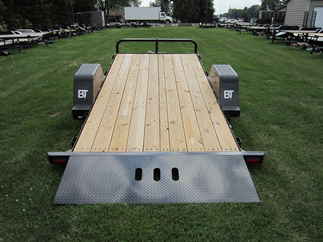 2025 Behnke Trailers 72x14  Equipment Tilt UT6X14NRT-7