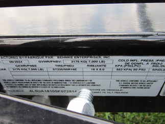 2025 Behnke Trailers 72x14  Equipment Tilt UT6X14NRT-7