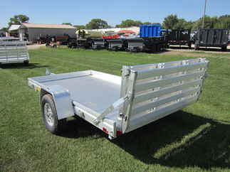 2025 Aluma 68x10  Aluminum Single Axle Utility 6810H-S-BT
