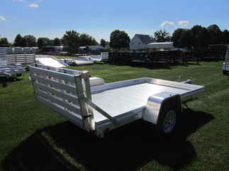2025 Aluma 68x10  Aluminum Single Axle Utility 6810H-S-BT