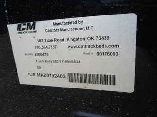 NEW CM 11.3 x 94 SS Flatbed Truck Bed