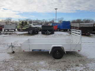 2026 Aluma 63x10  Aluminum Single Axle Utility 6310ESA-S-TG