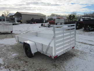 2026 Aluma 63x10  Aluminum Single Axle Utility 6310ESA-S-TG