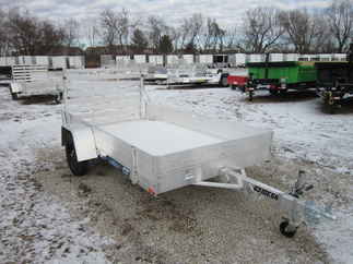 2026 Aluma 63x10  Aluminum Single Axle Utility 6310ESA-S-TG
