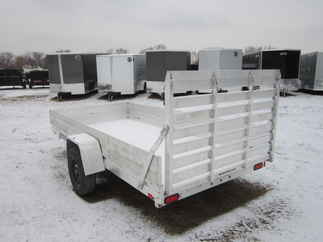 2025 Aluma 68x12  Aluminum Single Axle Utility 6812H-ESA-S-TG