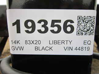2025 Liberty 83x20  Equipment LE14K83X18+2C6SR