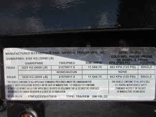 2025 Imperial 82x22  Equipment Tilt SW-18L-22