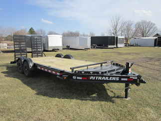 2025 PJ Trailer 83x20 EV Equipment EVJ2072BSEK