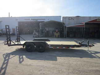 2025 PJ Trailer 83x18 CE Equipment CEJ1852ESBK