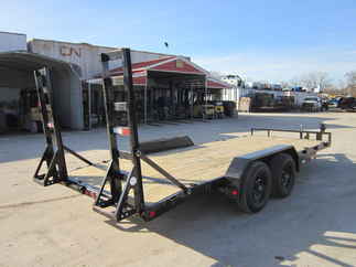 2025 PJ Trailer 83x18 CE Equipment CEJ1852ESBK