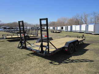 2025 PJ Trailer 83x18 CE Equipment CEJ1852ESBK