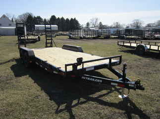2025 PJ Trailer 83x18 CE Equipment CEJ1852ESBK