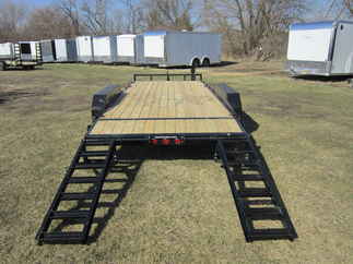 2025 PJ Trailer 83x18 CE Equipment CEJ1852ESBK