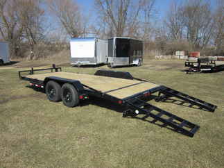 2025 PJ Trailer 83x18 CE Equipment CEJ1852ESBK
