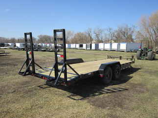 2025 PJ Trailer 83x22 CC Equipment CCJ2272BSBK