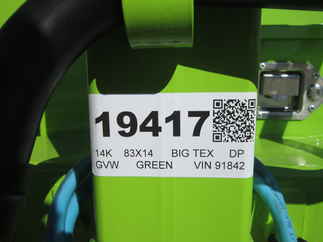 2025 Big Tex 83x14  Dump 14LP-14SG6-P4