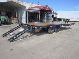 2025 PJ Trailer 102x20 F8 Equipment Deckover F8J2072BSSK