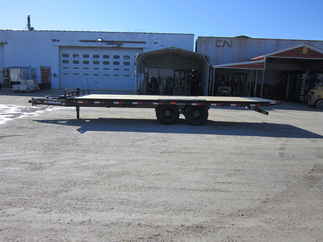 2025 PJ Trailer 102x22 T8 Equipment Deckover Tilt T8J2272BSTK