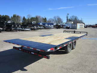 2025 PJ Trailer 102x22 T8 Equipment Deckover Tilt T8J2272BSTK