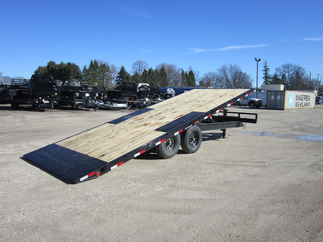 2025 PJ Trailer 102x22 T8 Equipment Deckover Tilt T8J2272BSTK