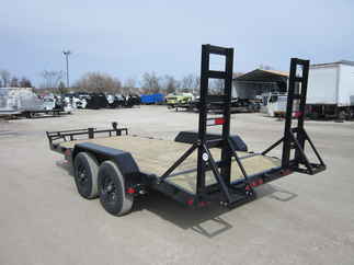 2025 PJ Trailer 83x16 CC Equipment CCJ1672BSBK