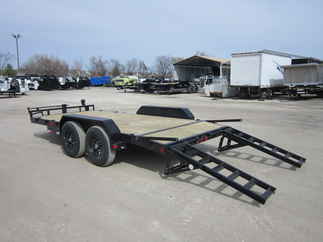 2025 PJ Trailer 83x16 CC Equipment CCJ1672BSBK