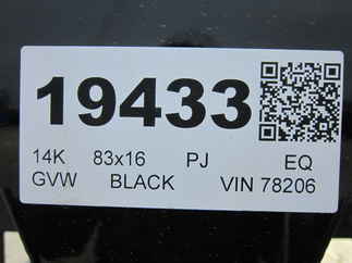2025 PJ Trailer 83x16 CC Equipment CCJ1672BSBK