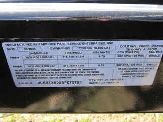 2025 B-B 83x20  Equipment Tilt TBCT2016ET