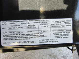 2025 B-B 83x20  Equipment Tilt TBCT2020ET-10K