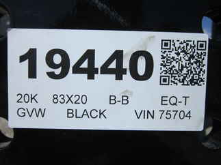 2025 B-B 83x20  Equipment Tilt TBCT2020ET-10K