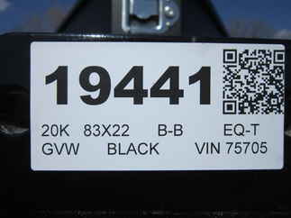 2025 B-B 83x22  Equipment Tilt TBCT2220ET-10K 