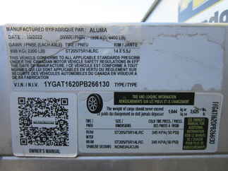 2023 Aluma 88x16  Utility A8816TA-EL-R