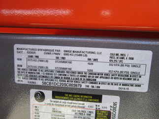 2025 BWISE 82x14  Dump DU14-15
